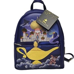 Loungefly Disney Aladdin Princess Jasmine Castle Mini Backpack